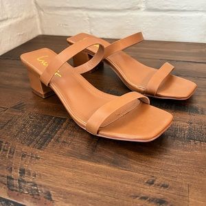 Lulus Fallon Naked Mocha Mules